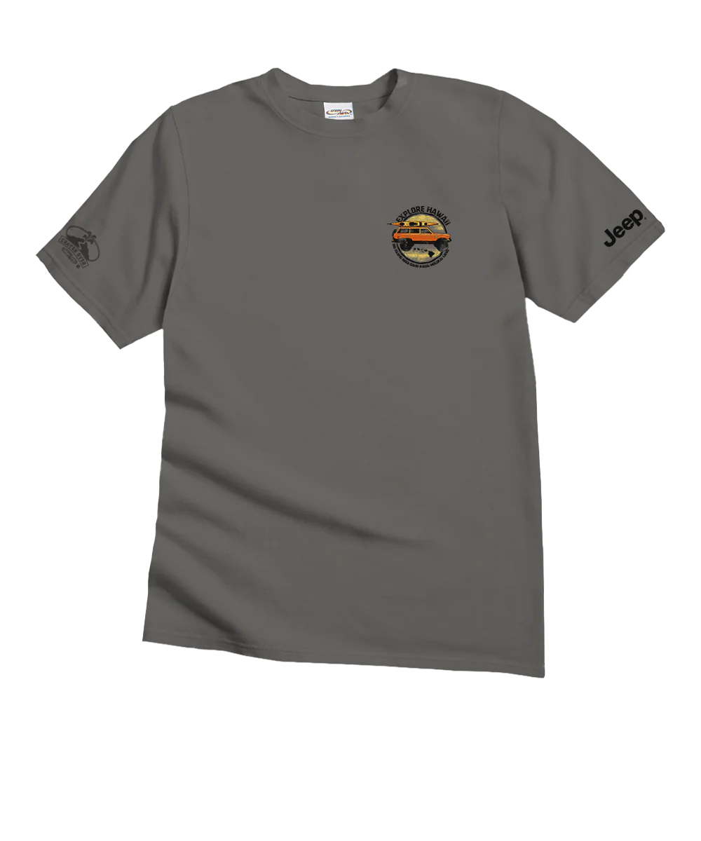 Jeep® Explore - Crater Dyed® Short Sleeve Crewneck T-Shirt - Image 4