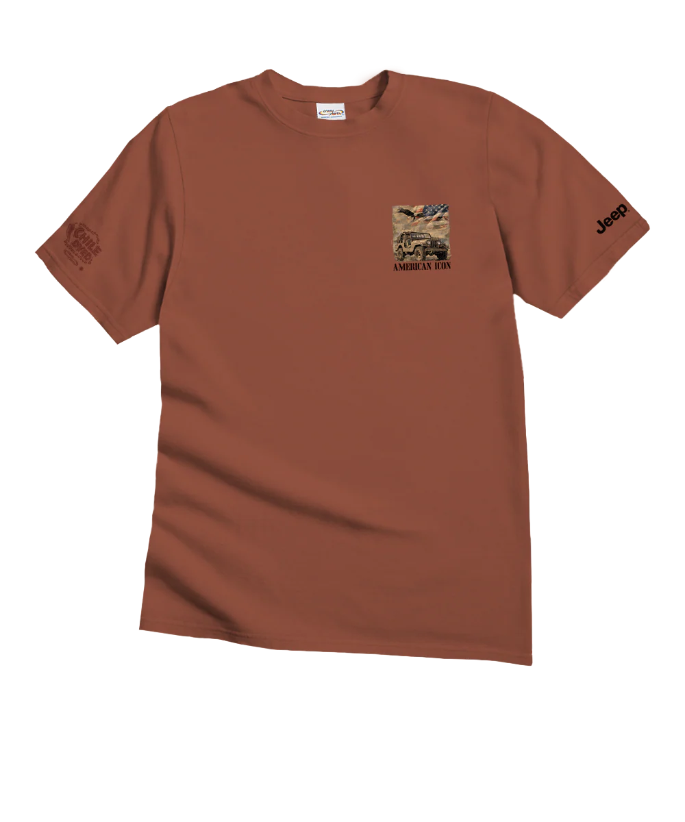 Jeep® Vintage American - Chile Dyed Short Sleeve Crewneck T-Shirt - Image 4