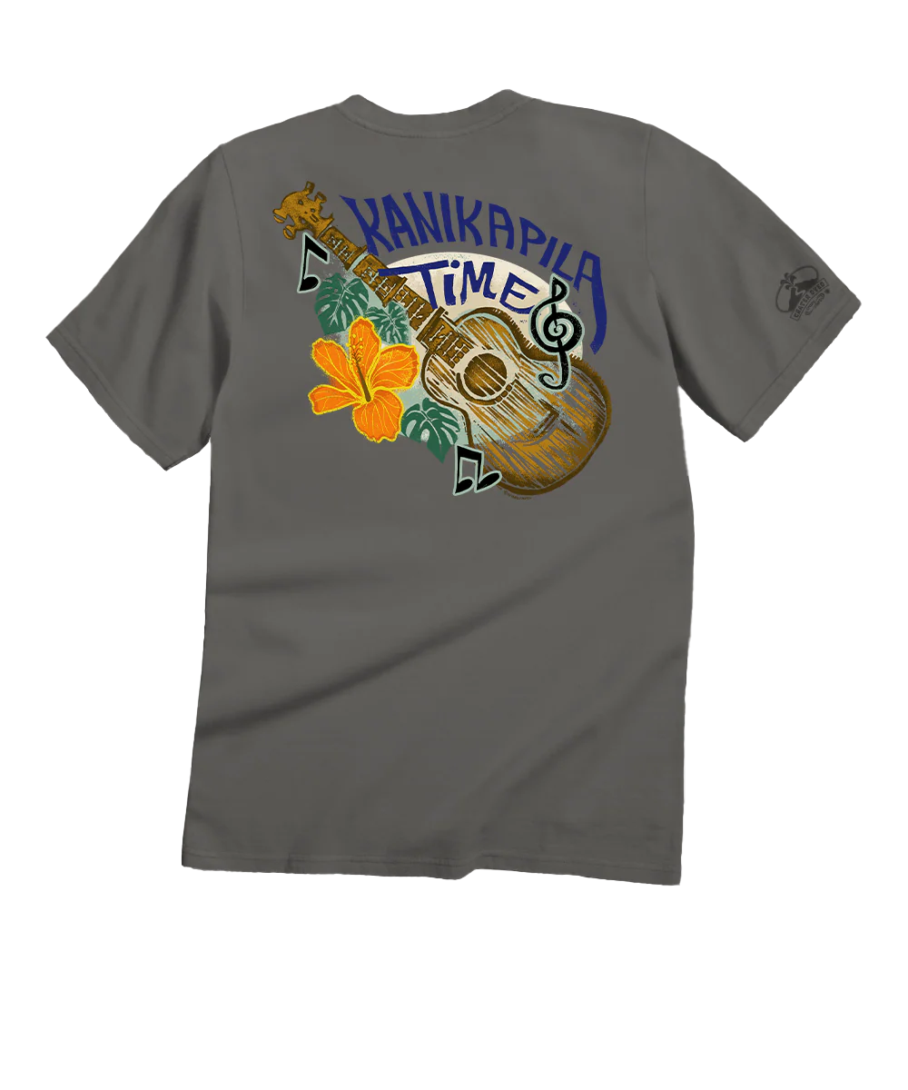 Kanikapila Time - Crater Dyed® Short Sleeve Crewneck T-Shirt
