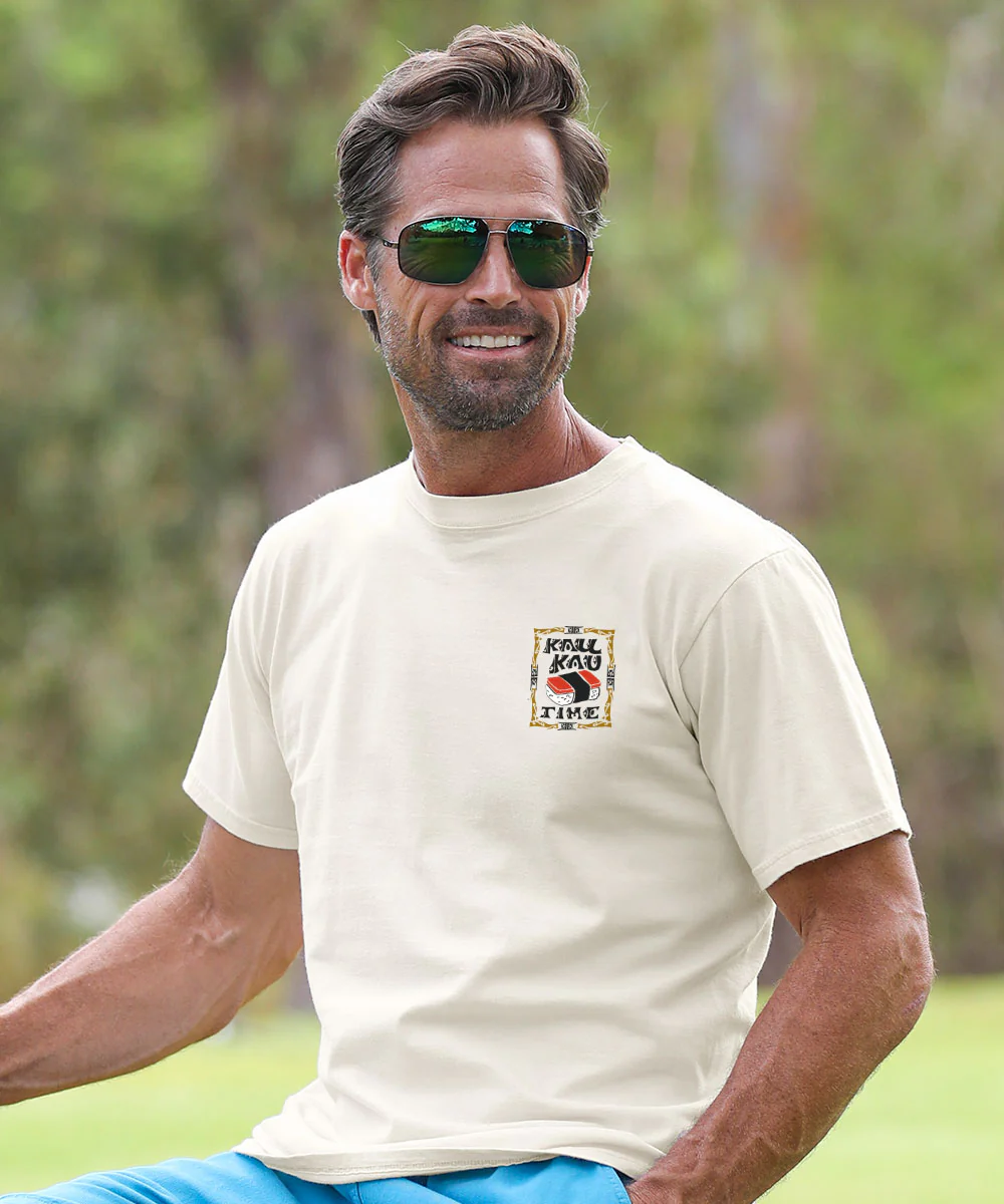 Kau Kau - Coconut Dyed Short Sleeve Crewneck T-Shirt - Image 3