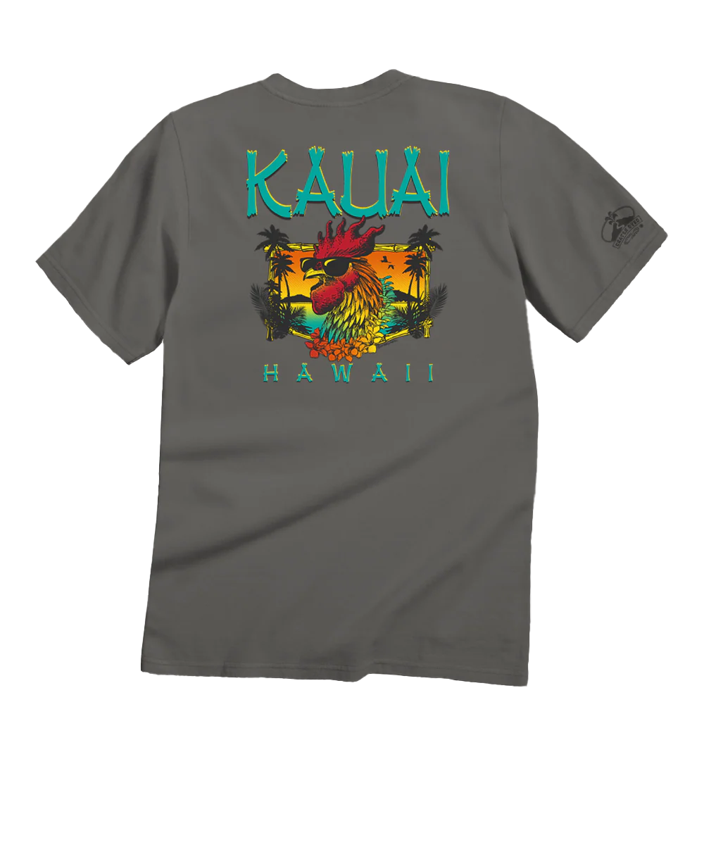 Kauai Chicken - Crater Dyed® Short Sleeve Crewneck T-Shirt