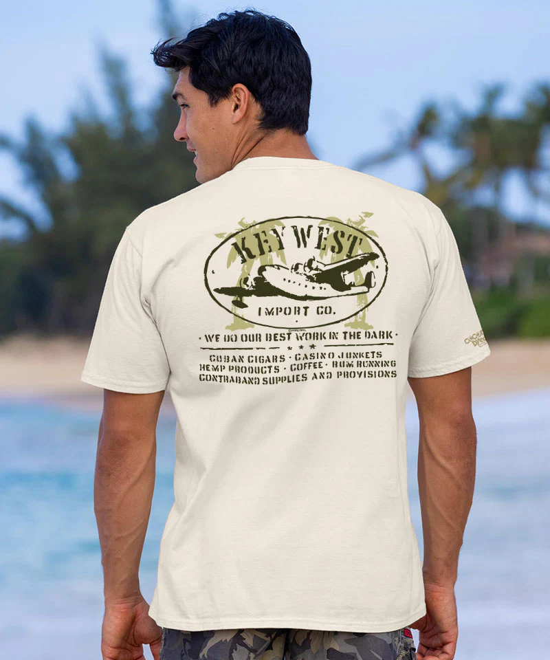 Key West Import Co. - Coconut Dyed Short Sleeve Crewneck T-Shirt - Image 2