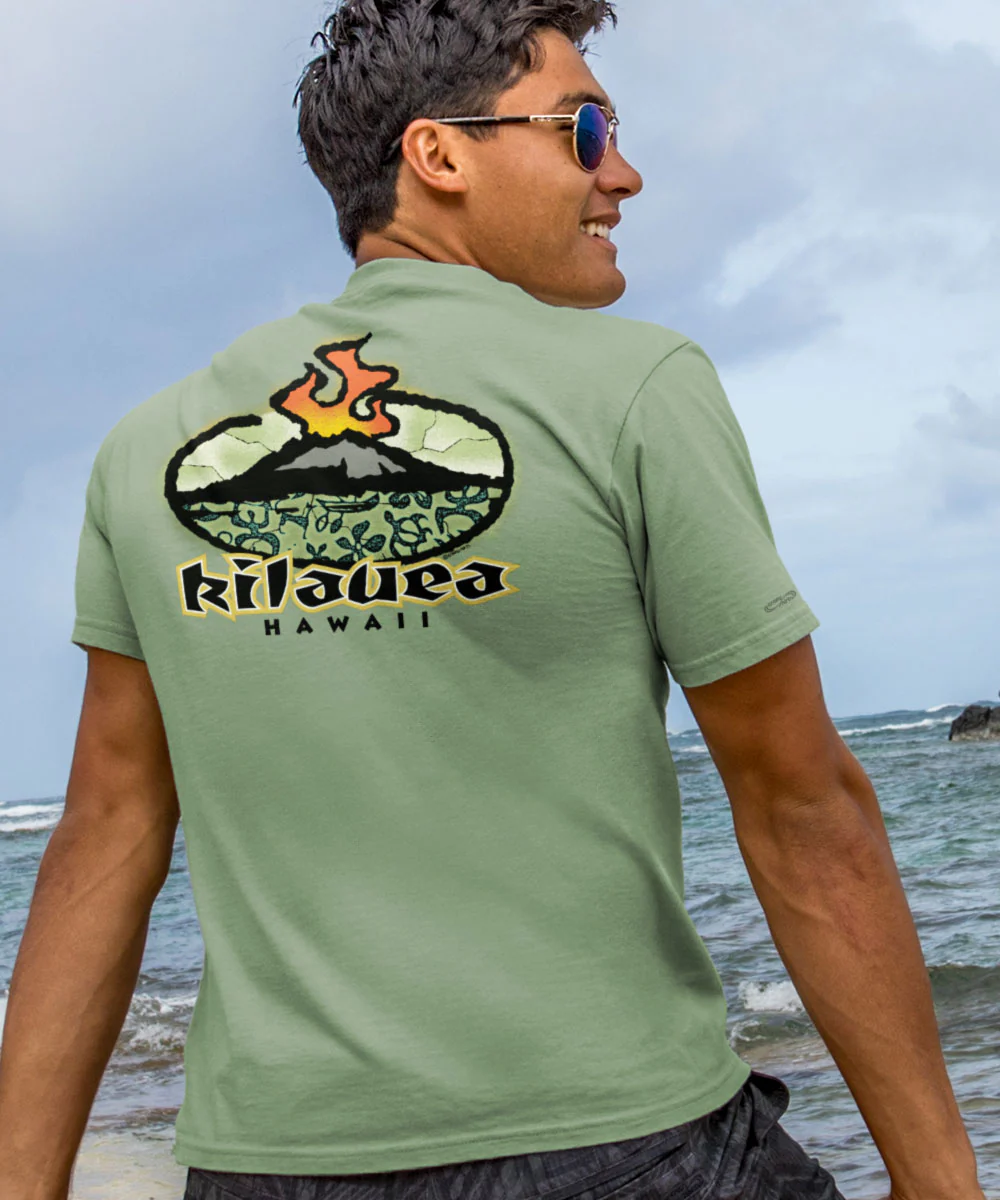Kilauea Petro - Seaglass Short Sleeve Crewneck T-Shirt - Image 2