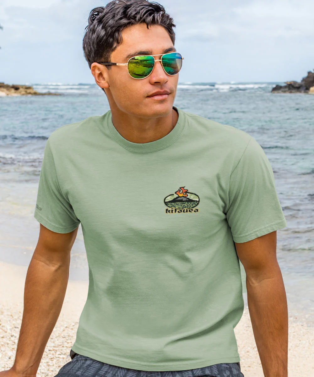 Kilauea Petro - Seaglass Short Sleeve Crewneck T-Shirt - Image 3