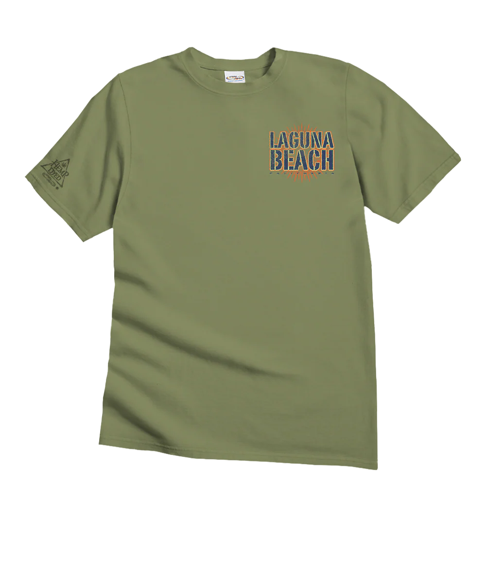 Laguna Beach - Hemp Dyed Short Sleeve Crewneck T-Shirt - Image 4