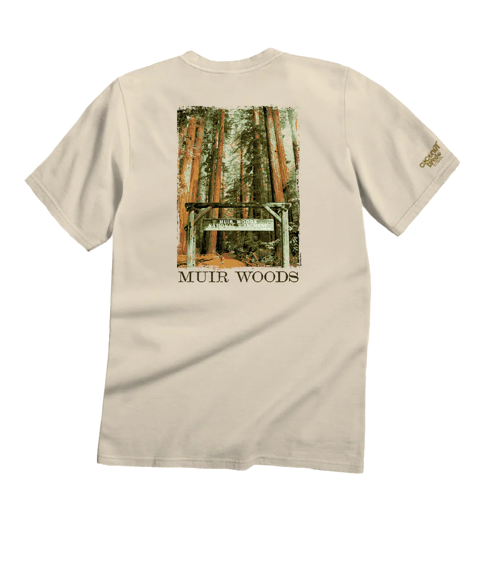 Land Of The Giants - Coconut Dyed Short Sleeve Crewneck T-Shirt