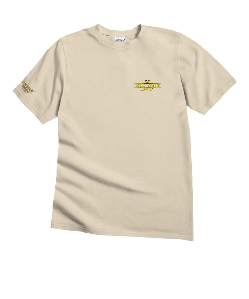 Legendary Sunsets - Coconut Dyed Short Sleeve Crewneck T-Shirt - Image 4