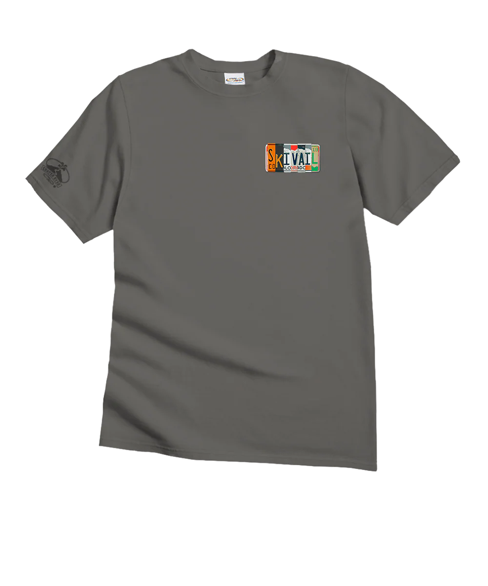 License To Ski - Crater Dyed® Short Sleeve Crewneck T-Shirt - Image 4