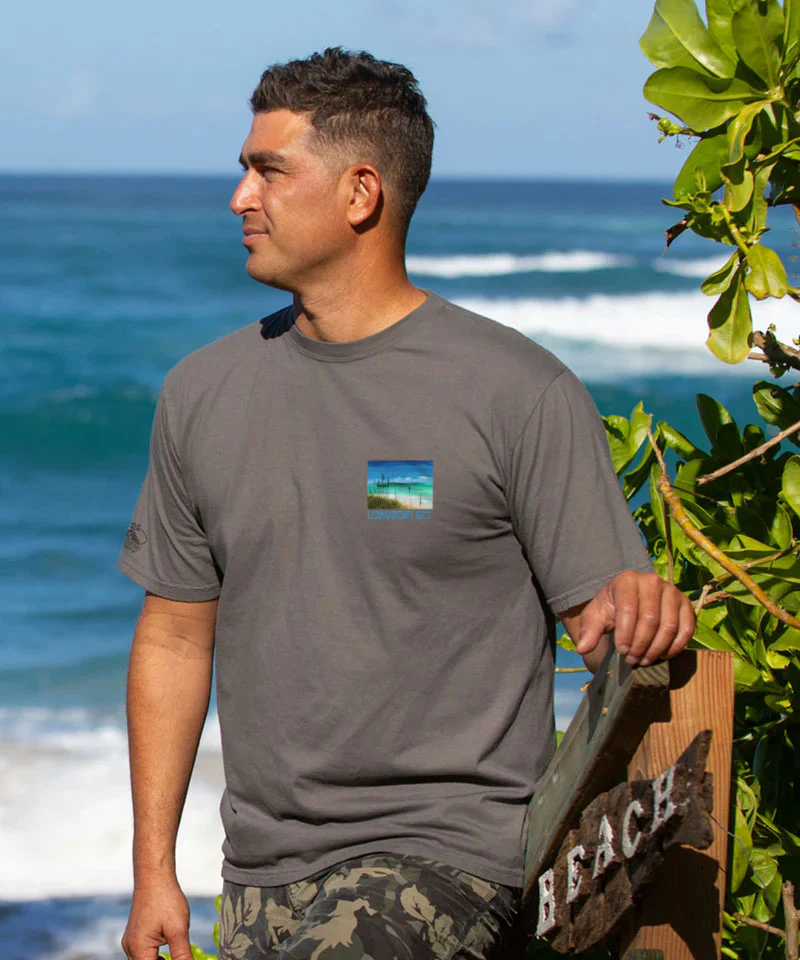 Longboat Key - Crater Dyed® Short Sleeve Crewneck T-Shirt - Image 3