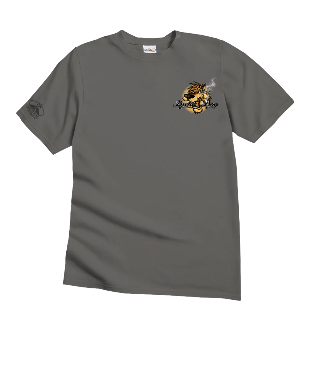 Lucky Diggity Dog - Crater Dyed® Short Sleeve Crewneck T-Shirt - Image 4