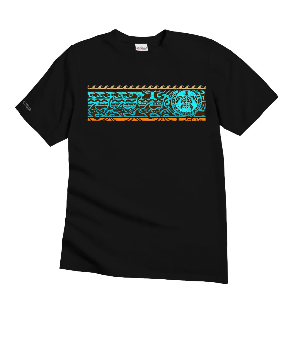 Mano Guardian Band - Black Short Sleeve Crewneck T-Shirt