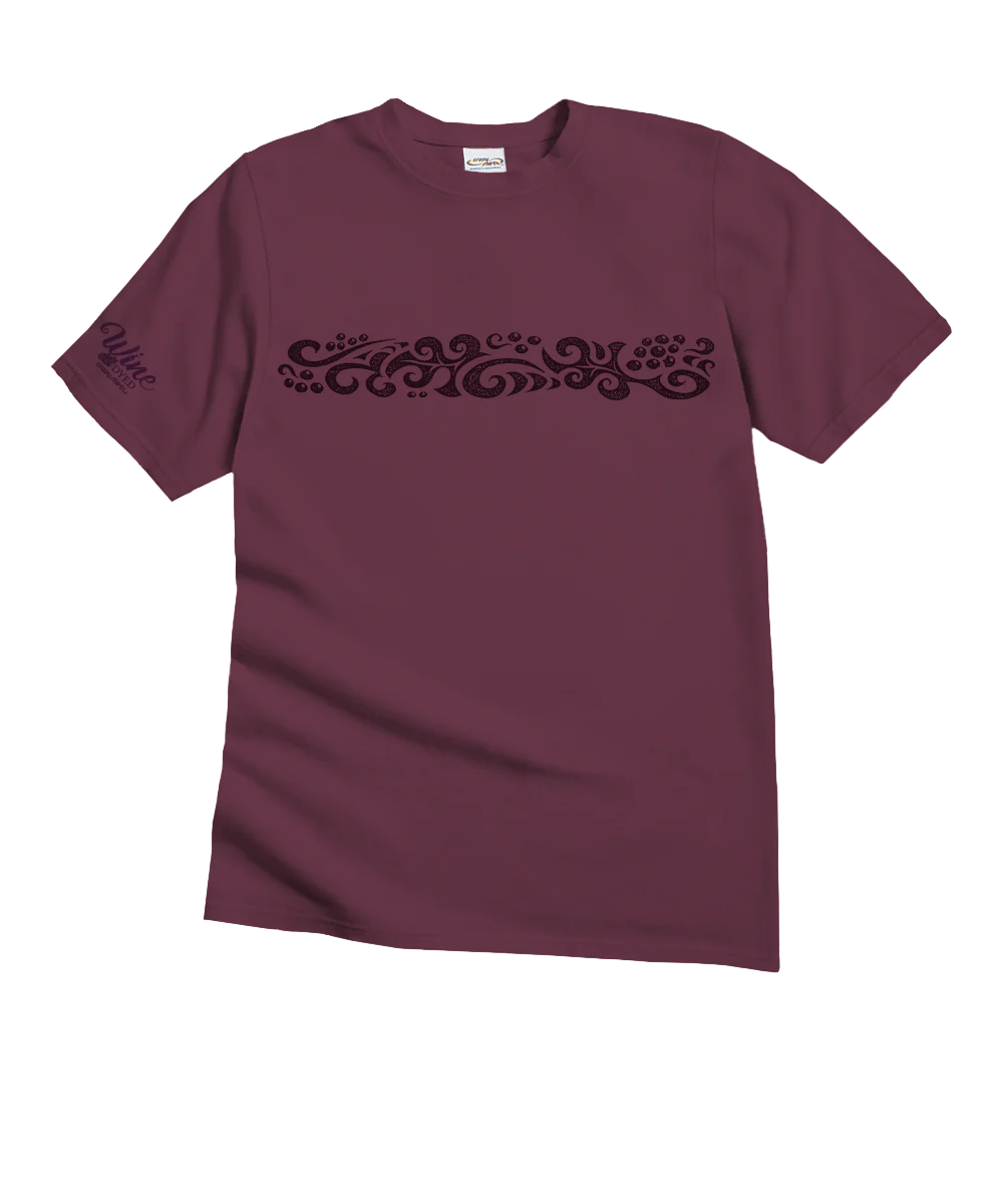 Maori Wine - Wine Dyed Short Sleeve Crewneck T-Shirt