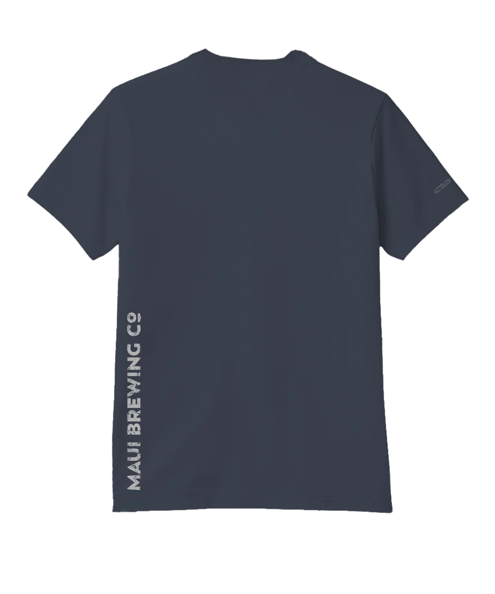 Maui Brewing Co New Brew - Smoke Short Sleeve Pima T-Shirt - Image 4