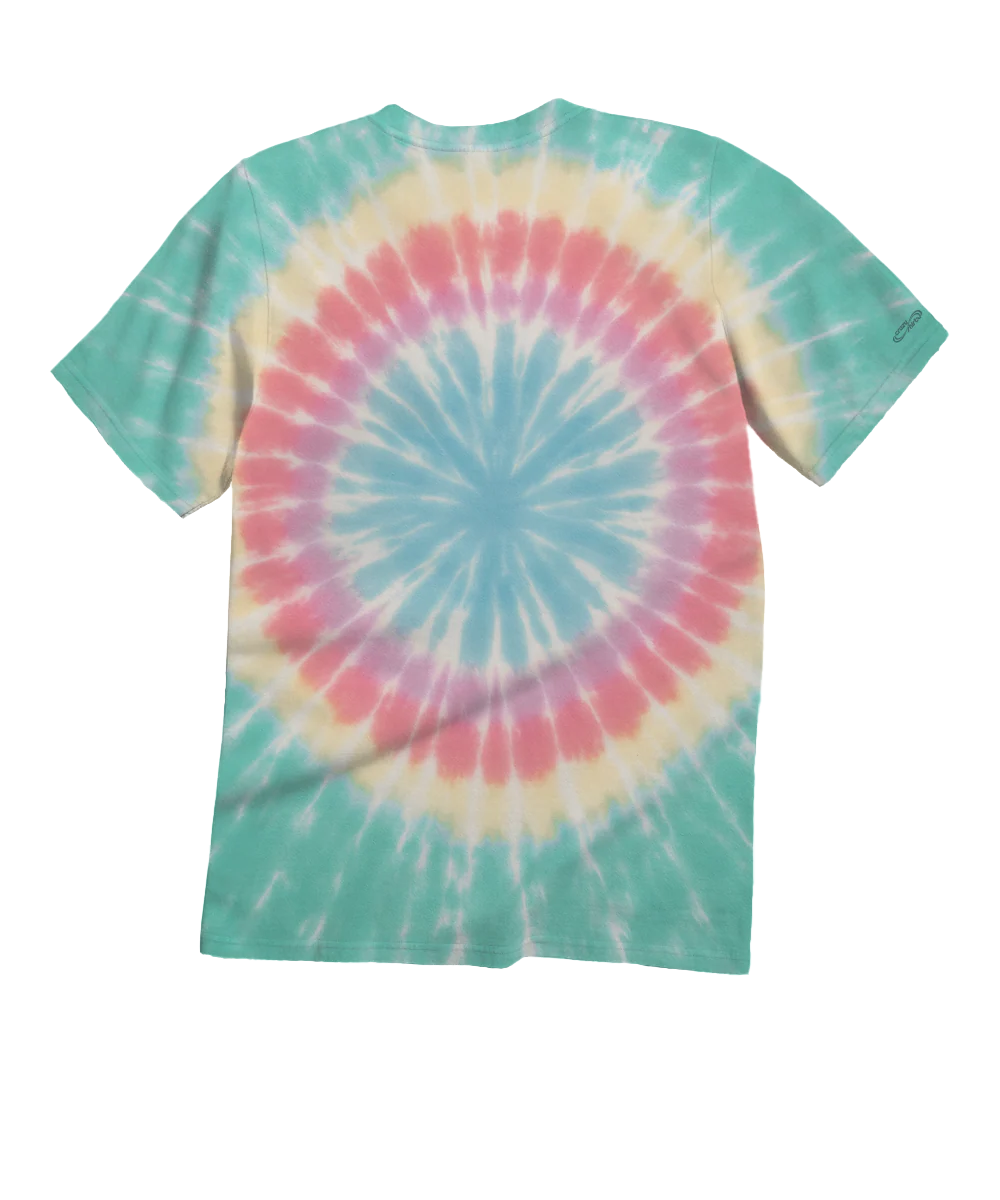 Maui Surf Tie Dye - Tie Dye Short Sleeve Crewneck T-Shirt - Image 4