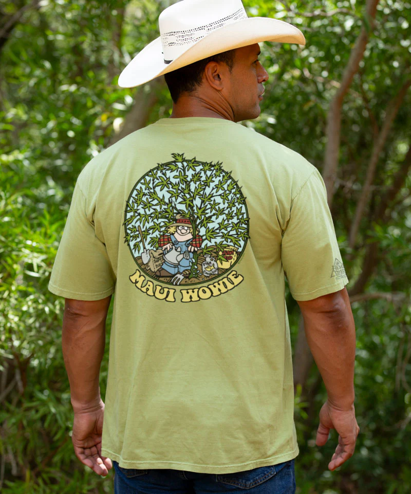 Maui Wowie - Hemp Dyed Short Sleeve Crewneck T-Shirt - Image 2