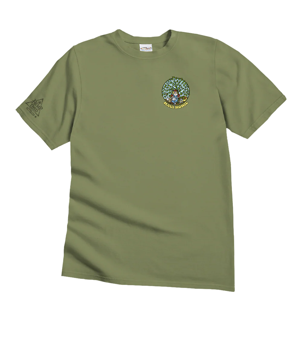 Maui Wowie - Hemp Dyed Short Sleeve Crewneck T-Shirt - Image 4