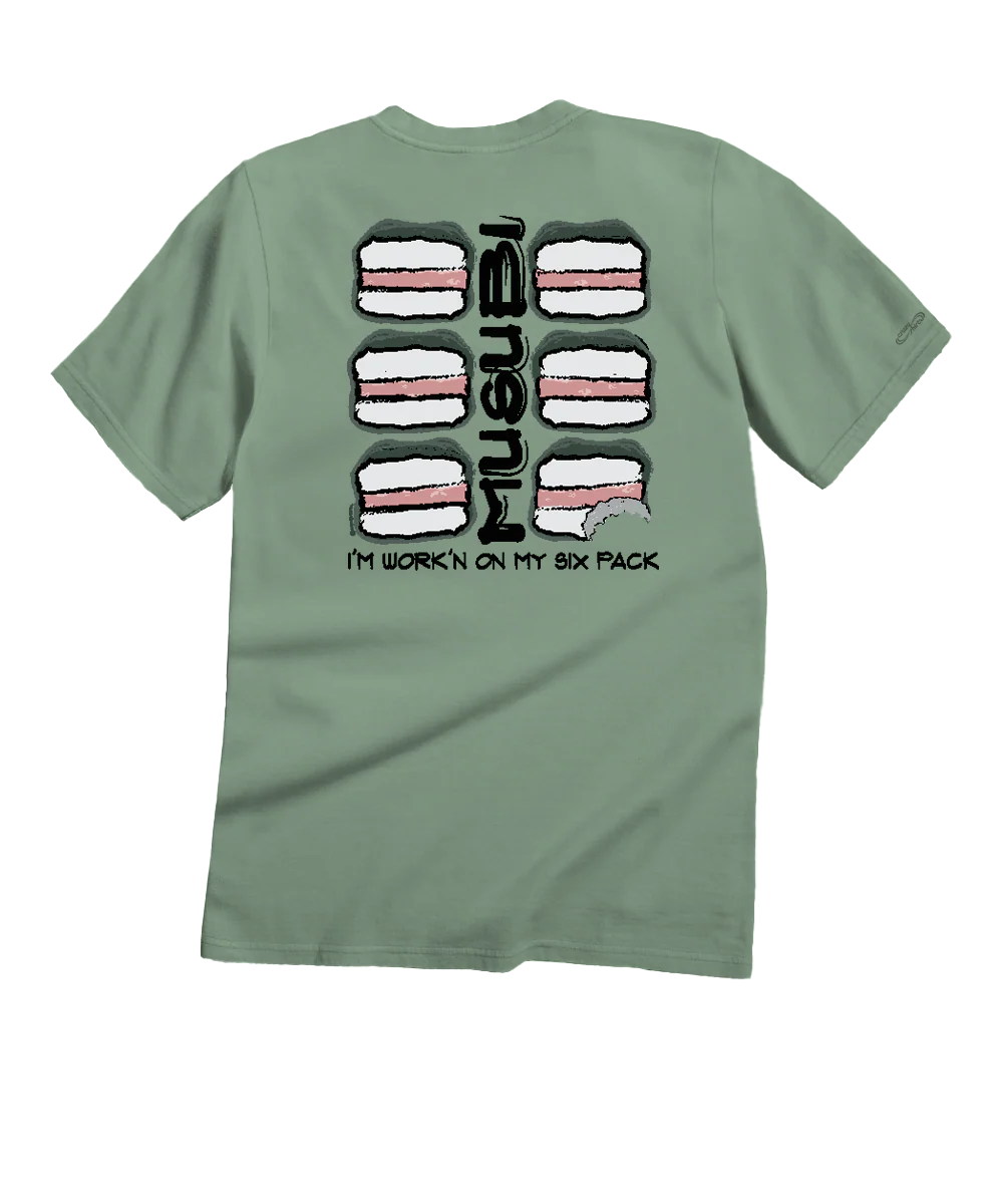Musubi Six Pack - Seaglass Short Sleeve Crewneck T-Shirt