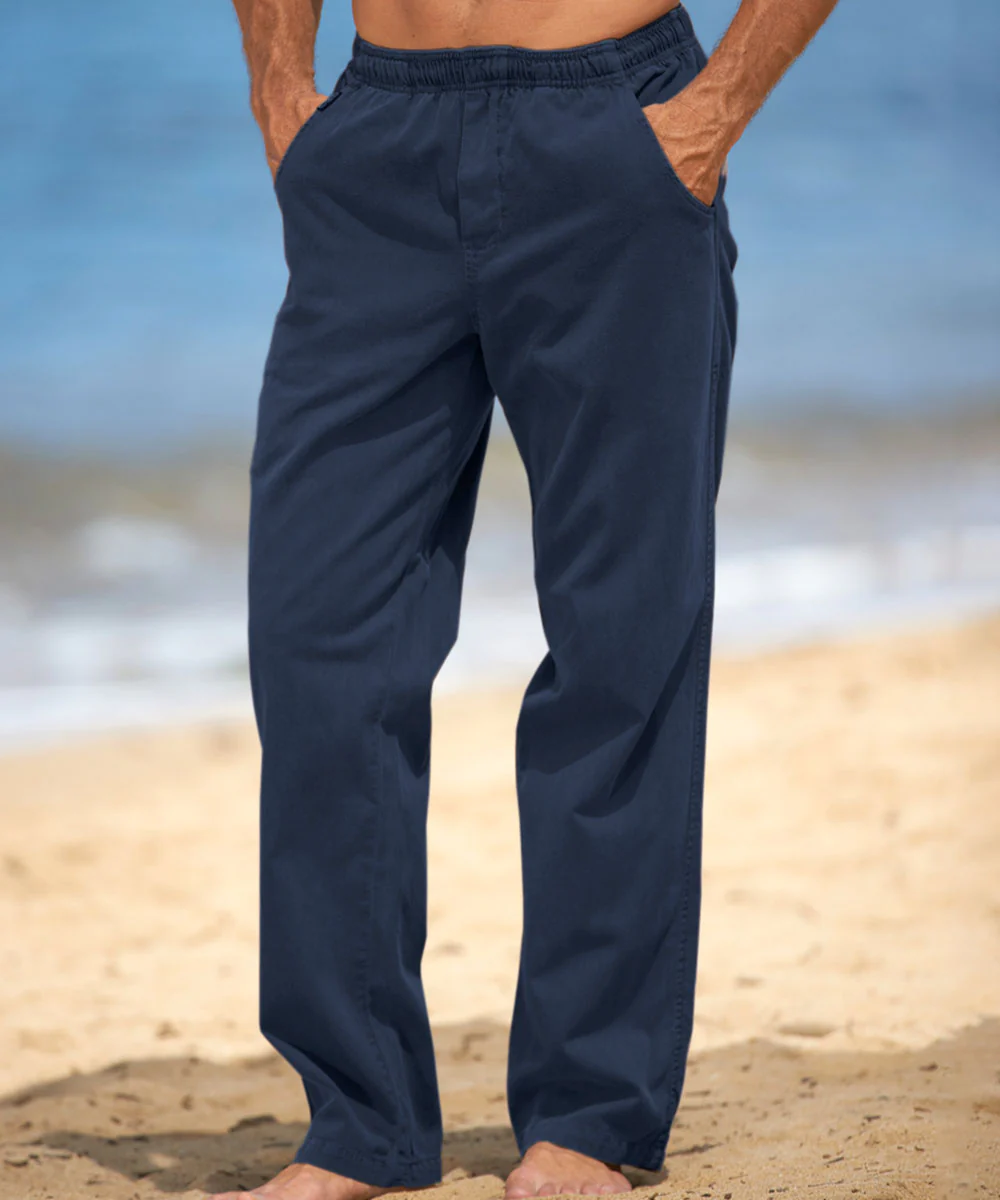 Navy Twill Pants - Image 2