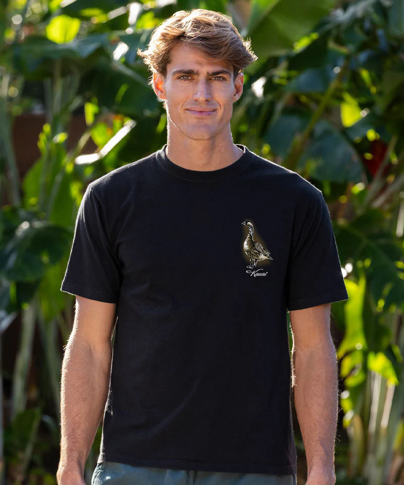 Nene Sketch - Black Short Sleeve Crewneck T-Shirt - Image 3