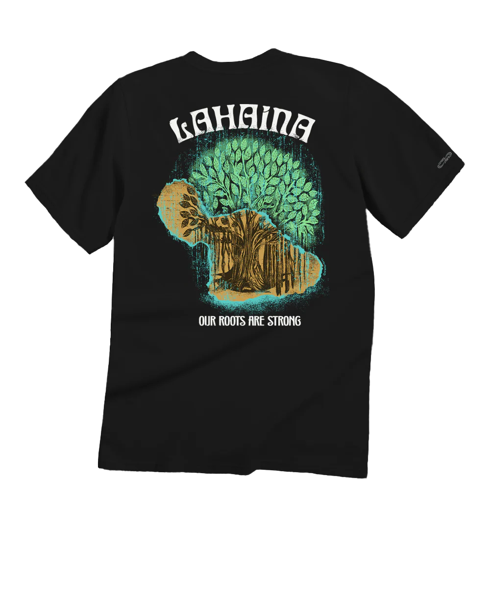 Our Roots Are Strong - Black Short Sleeve Crewneck T-Shirt