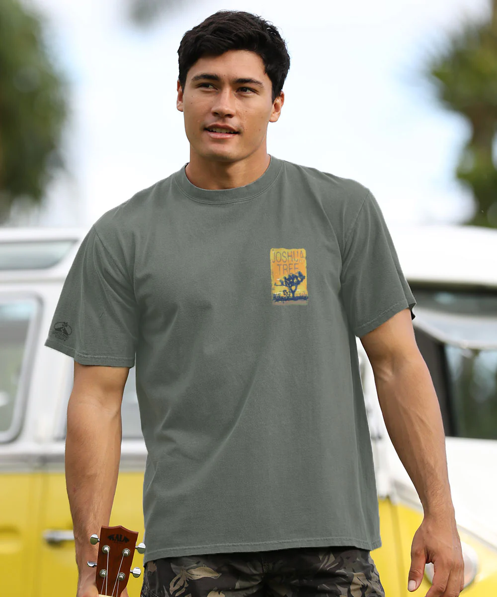 Painted Joshua - Crater Dyed® Short Sleeve Crewneck T-Shirt - Image 3