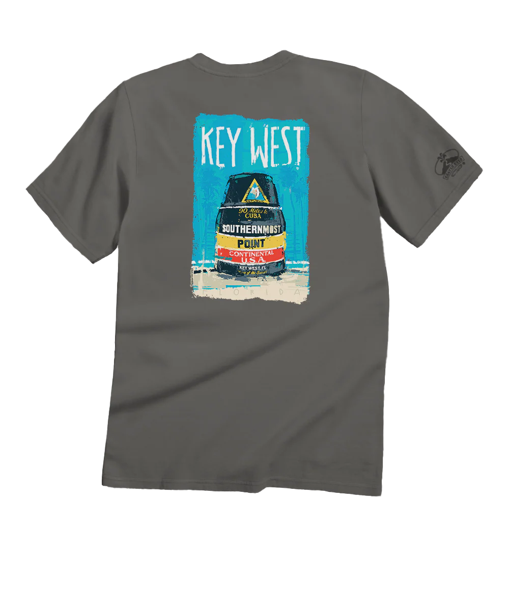 Painted Point - Crater Dyed® Short Sleeve Crewneck T-Shirt