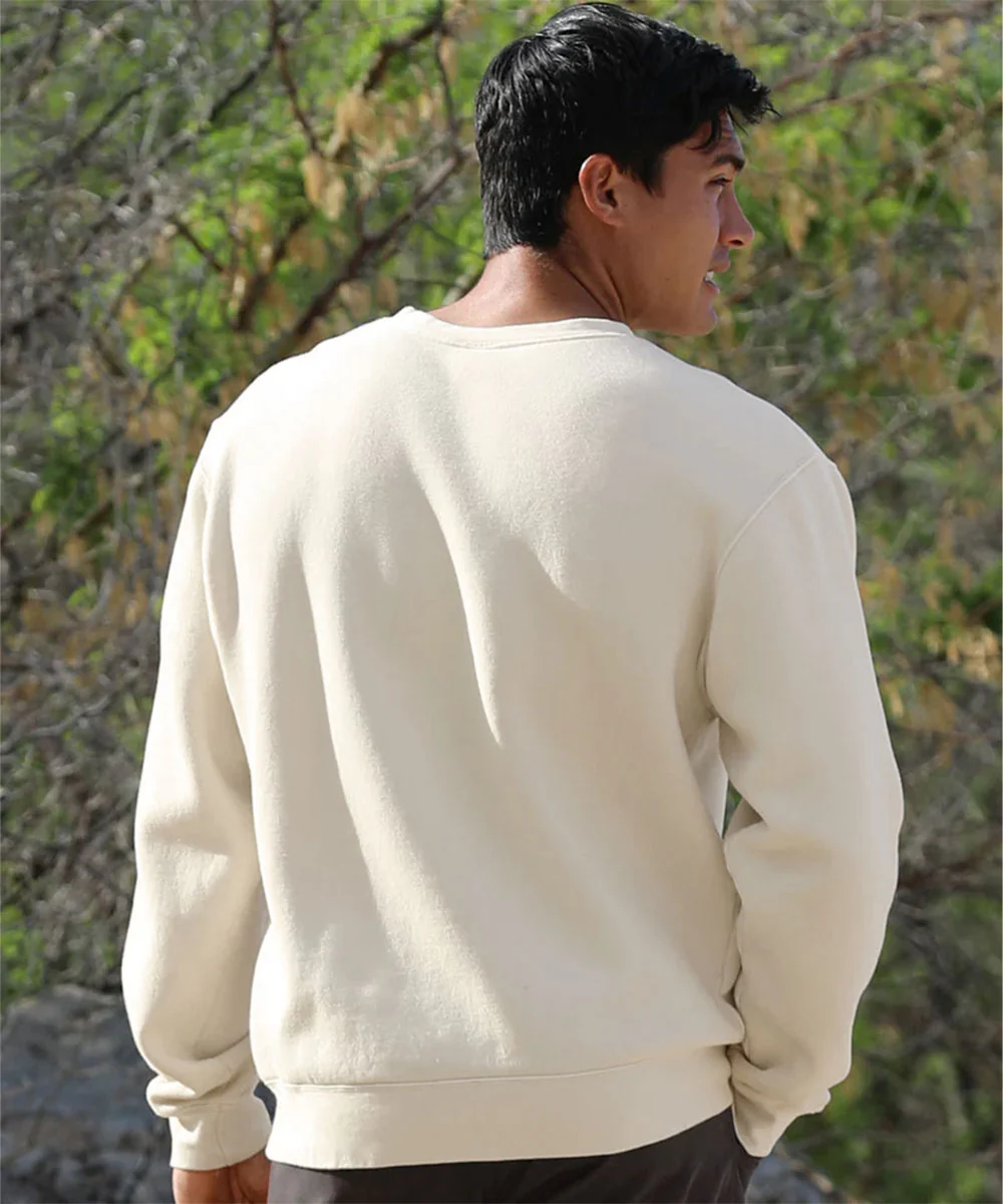Palm Springs Joshua Tree - Coconut Dyed Long Sleeve Sweatshirt - Image 3