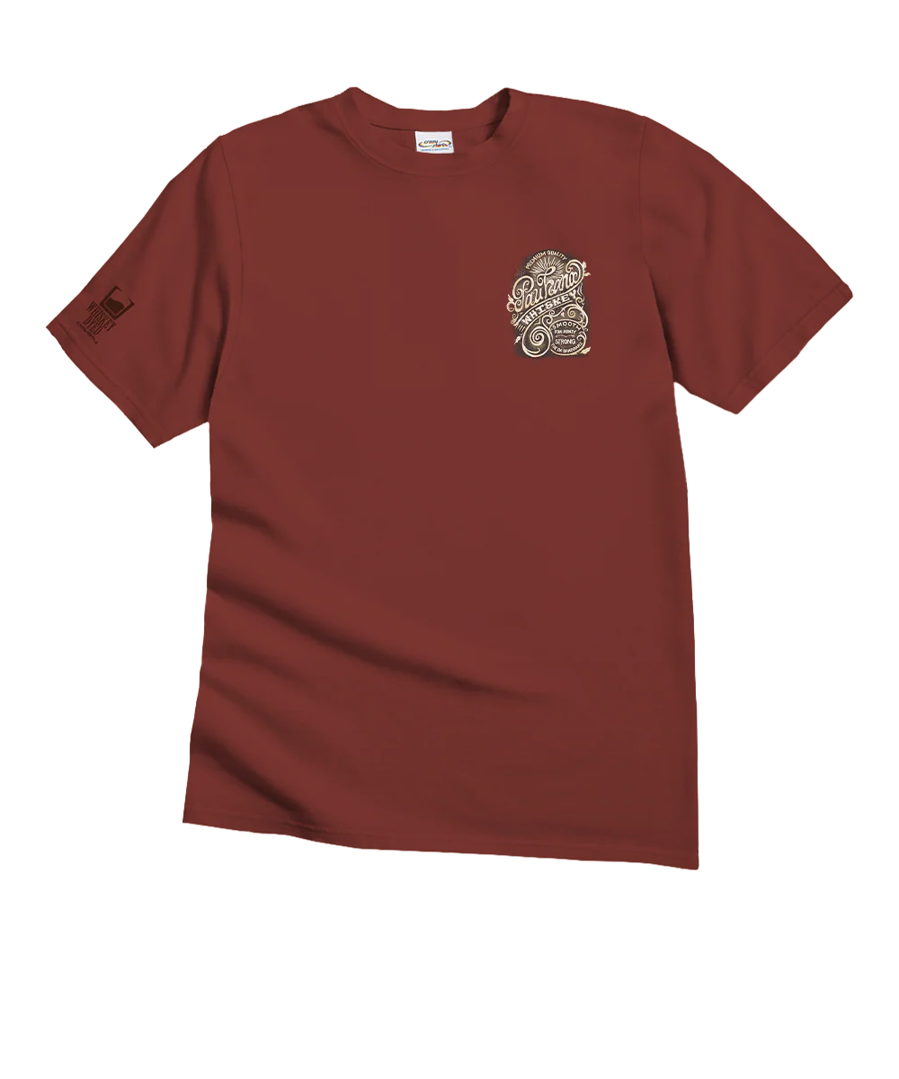 Pau Hana Whiskey - Whiskey Dyed Short Sleeve Crewneck T-Shirt - Image 4