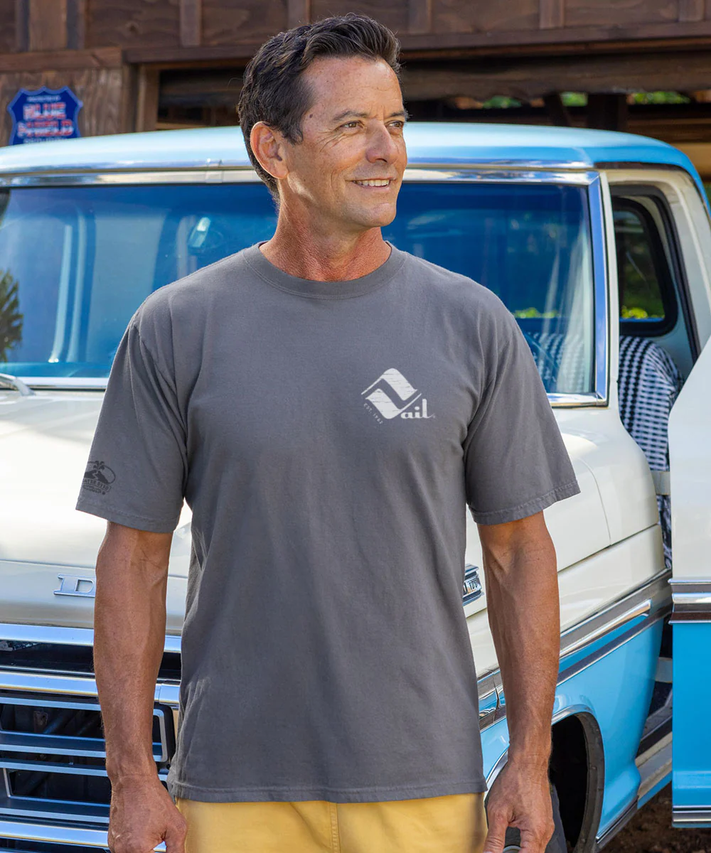 Retro Vail Crater Dyed® Short Sleeve Crewneck T-Shirt - Image 3