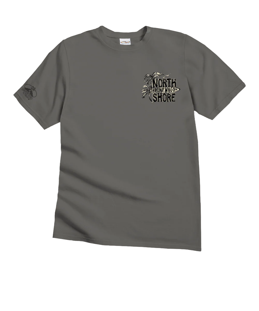 Shrimp Wagon - Crater Dyed® Short Sleeve Crewneck T-Shirt - Image 4