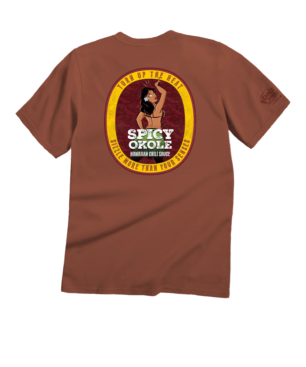 Spicy Okole - Chile Dyed Short Sleeve Crewneck T-Shirt