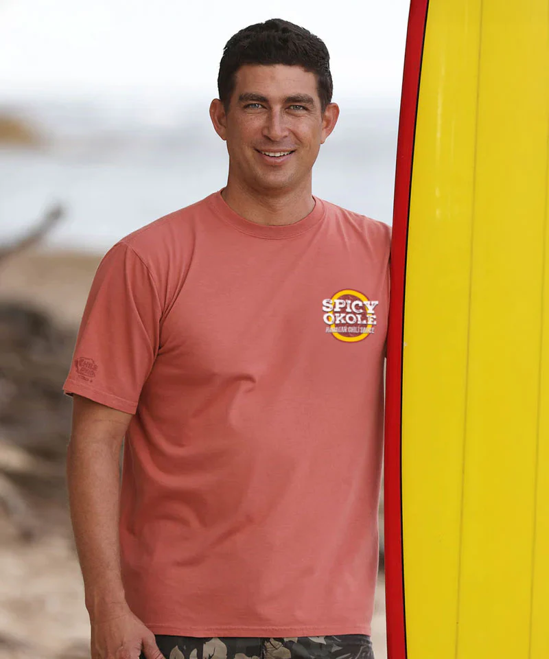 Spicy Okole - Chile Dyed Short Sleeve Crewneck T-Shirt - Image 3