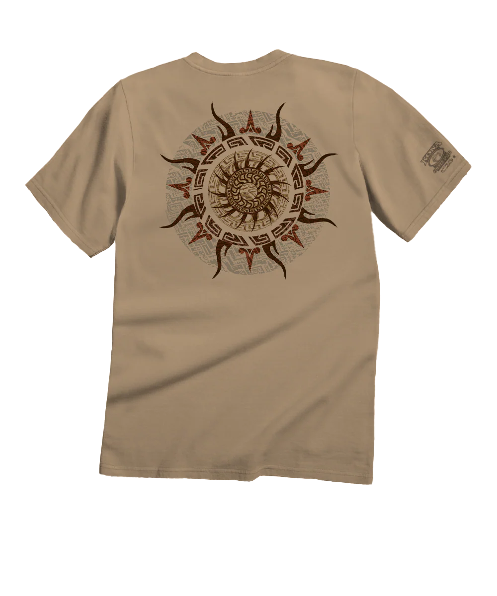 Sun Spinner - Kona Coffee Dyed Short Sleeve Crewneck T-Shirt