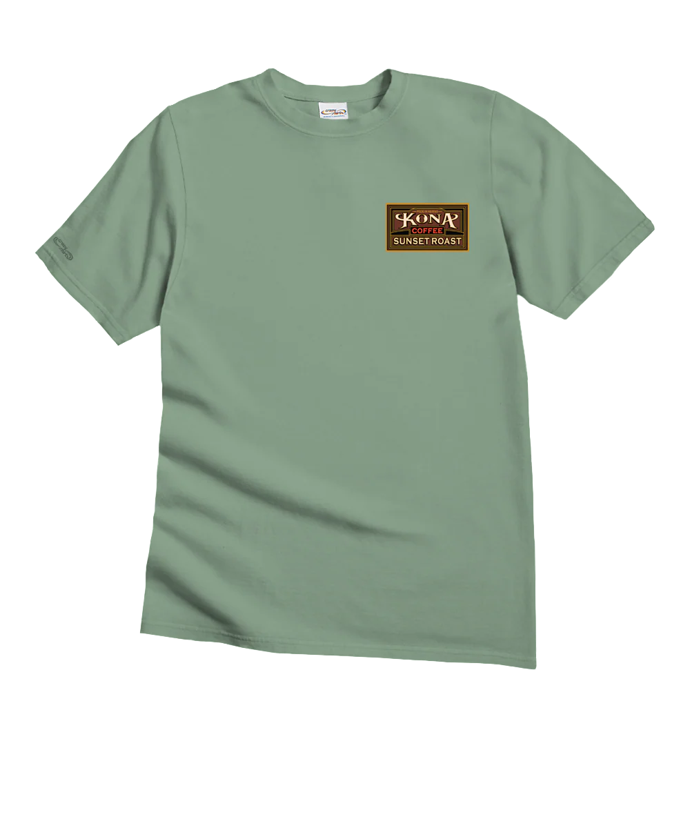 Sunset Roast - Seaglass Short Sleeve Crewneck T-Shirt - Image 4