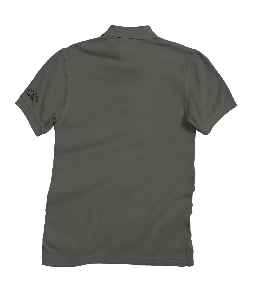 Surfboard Line Up - Crater Dyed® Short Sleeve Oceanfront Polo Shirt - Image 4