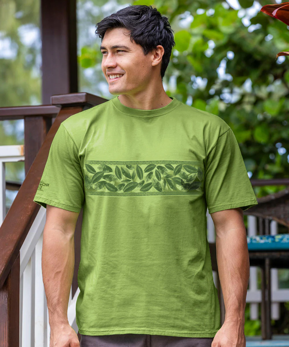 Tea Leaf Band - Matcha Short Sleeve Crewneck T-Shirt - Image 2