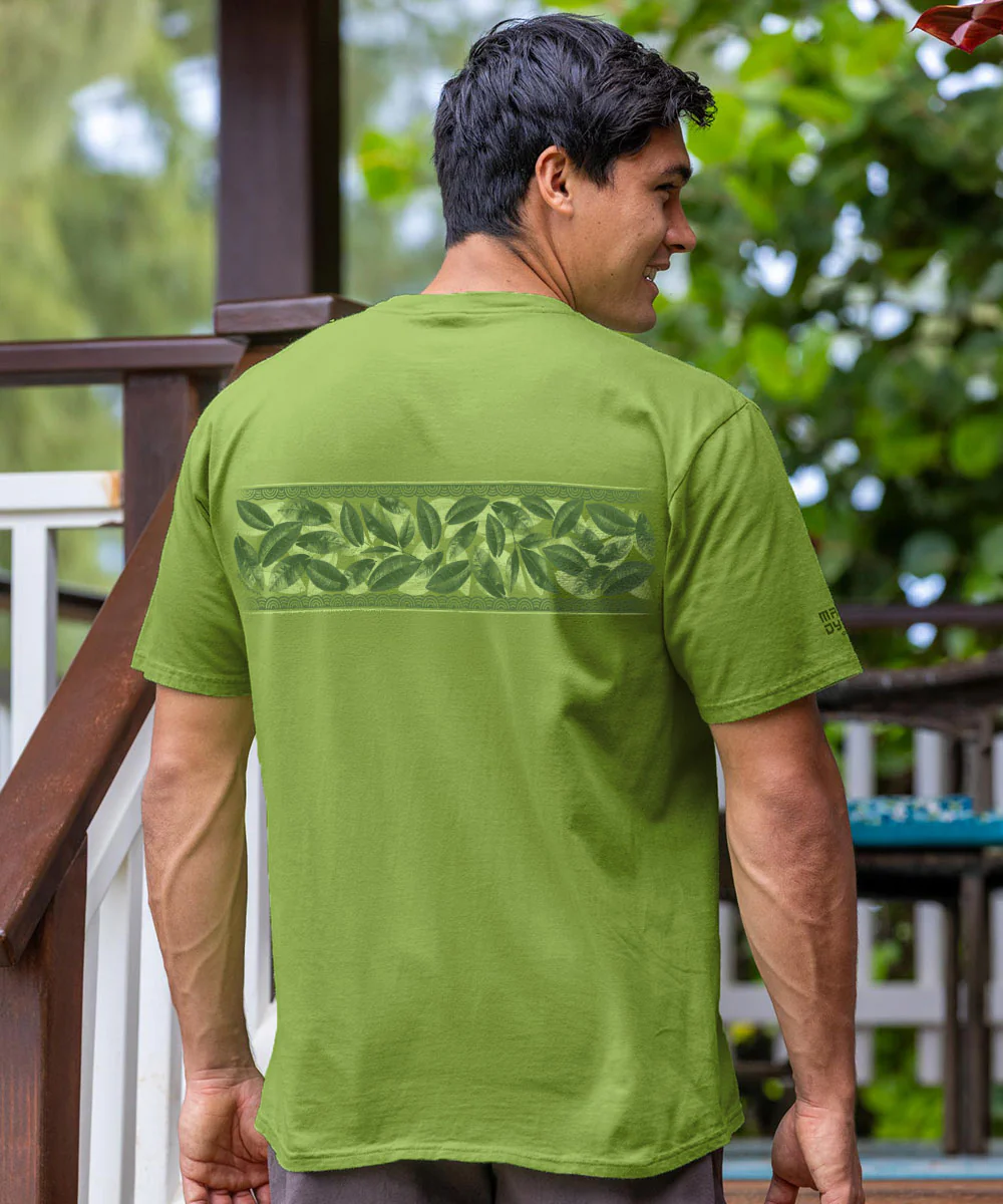 Tea Leaf Band - Matcha Short Sleeve Crewneck T-Shirt - Image 3