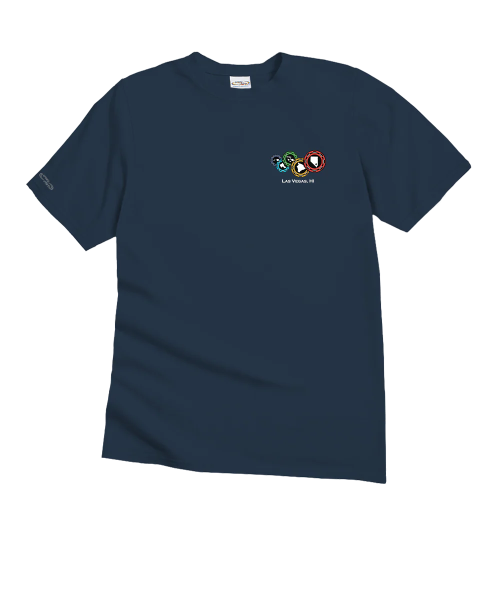 The Ninth Chip - Navy Short Sleeve Crewneck T-Shirt - Image 4