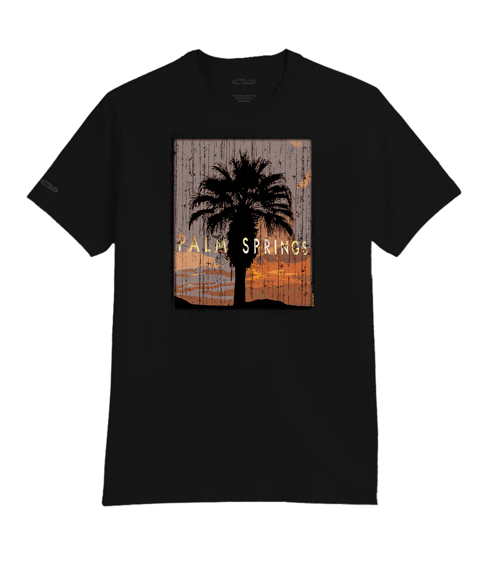 Tree Of Life - Jet Black Short Sleeve Pima T-Shirt