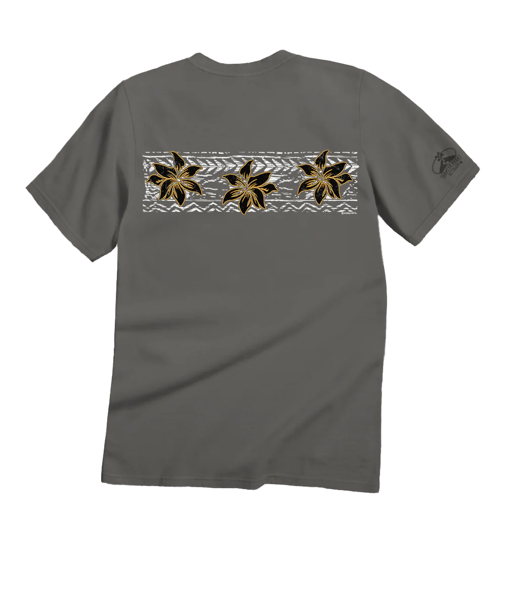 Tribal Aina Band - Crater Dyed® Short Sleeve Crewneck T-Shirt - Image 4
