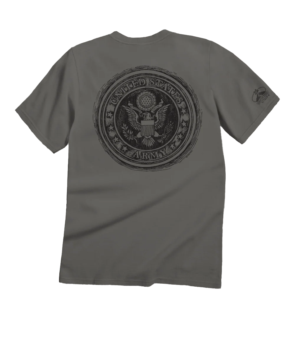 US Army Symbol - Crater Dyed® Short Sleeve Crewneck T-Shirt