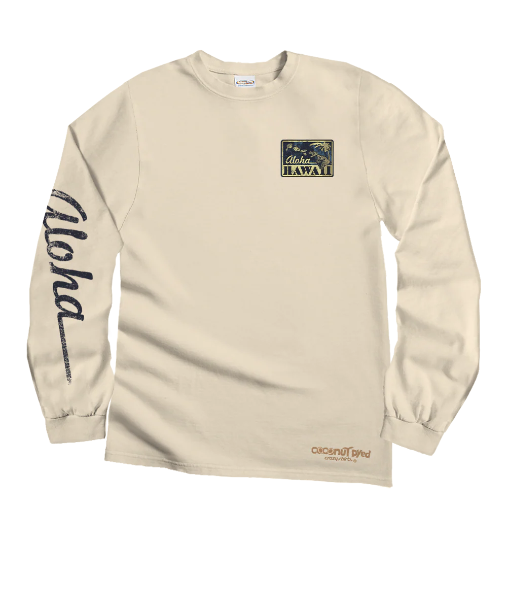 Vintage Hawaii Coconut Classic Crewneck T-Shirt - Image 4