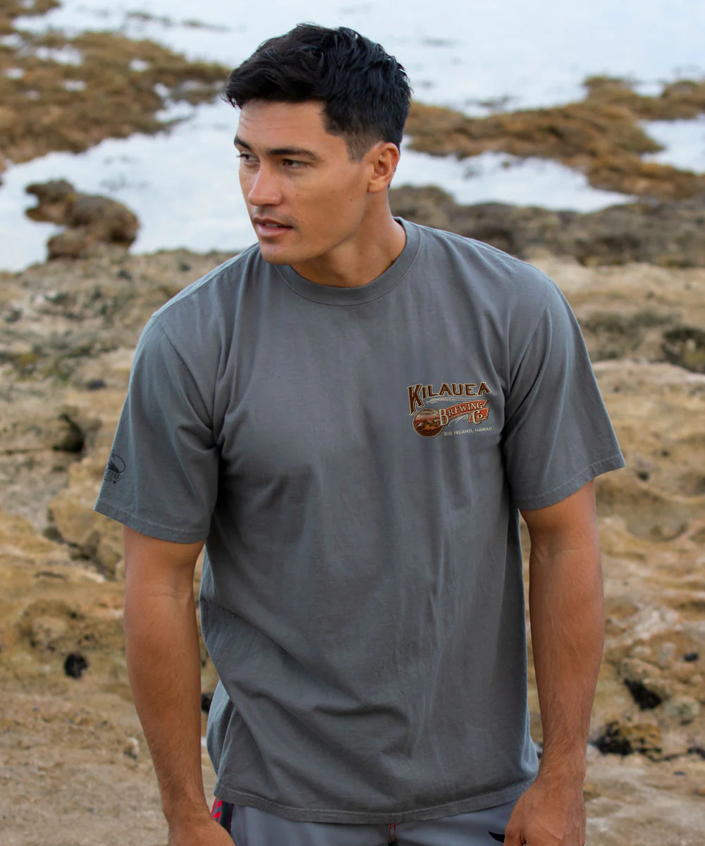 Volcano Brew - Crater Dyed® Short Sleeve Crewneck T-Shirt - Image 3