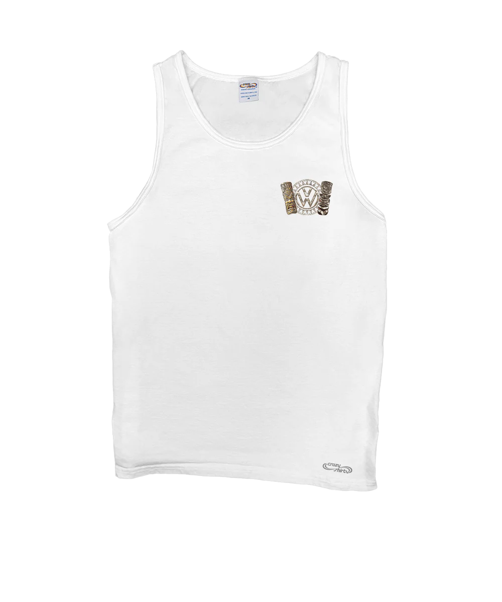 Volkswagen Join The Tribe - White Sleeveless Tank Top - Image 4