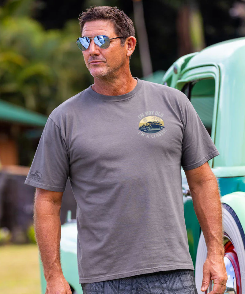 Volkswagen Not Old Classic - Crater Dyed® Short Sleeve Crewneck T-Shirt - Image 3