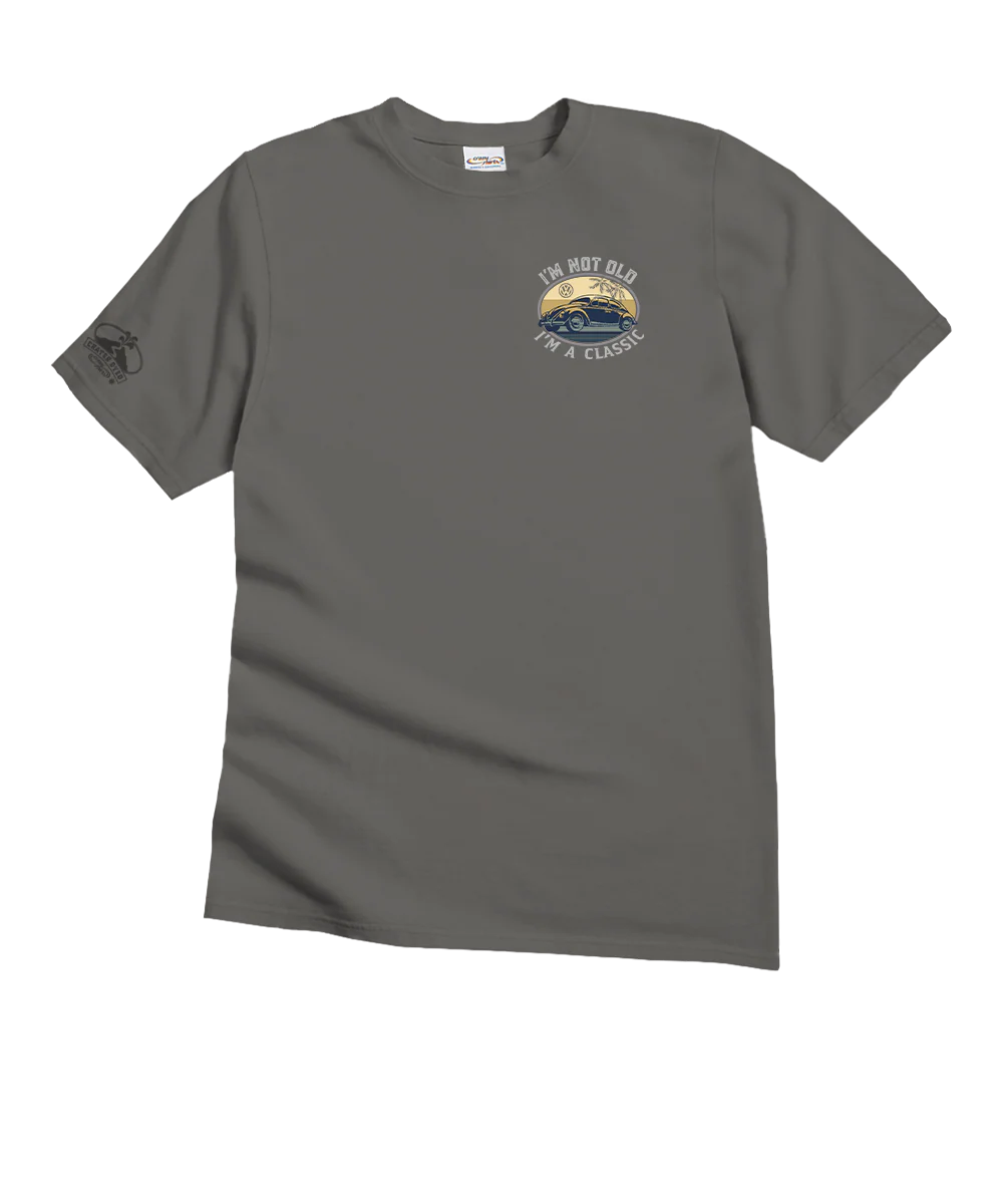 Volkswagen Not Old Classic - Crater Dyed® Short Sleeve Crewneck T-Shirt - Image 4
