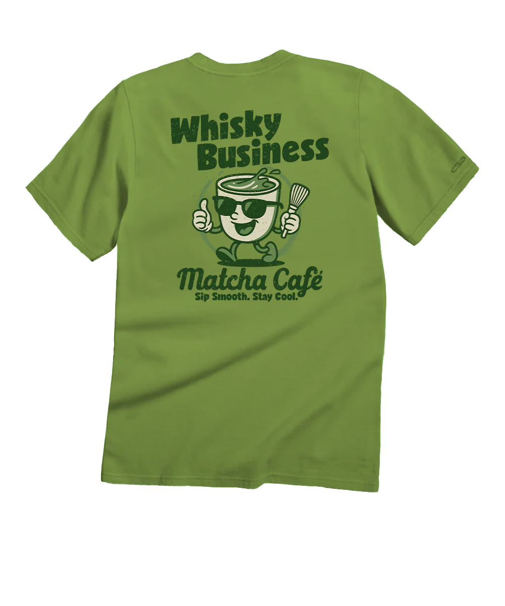 Whiskey Business - Matcha Short Sleeve Crewneck T-Shirt