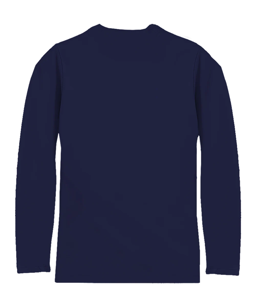 Wind And Sea - Indigo Long Sleeve Pima T-Shirt - Image 4