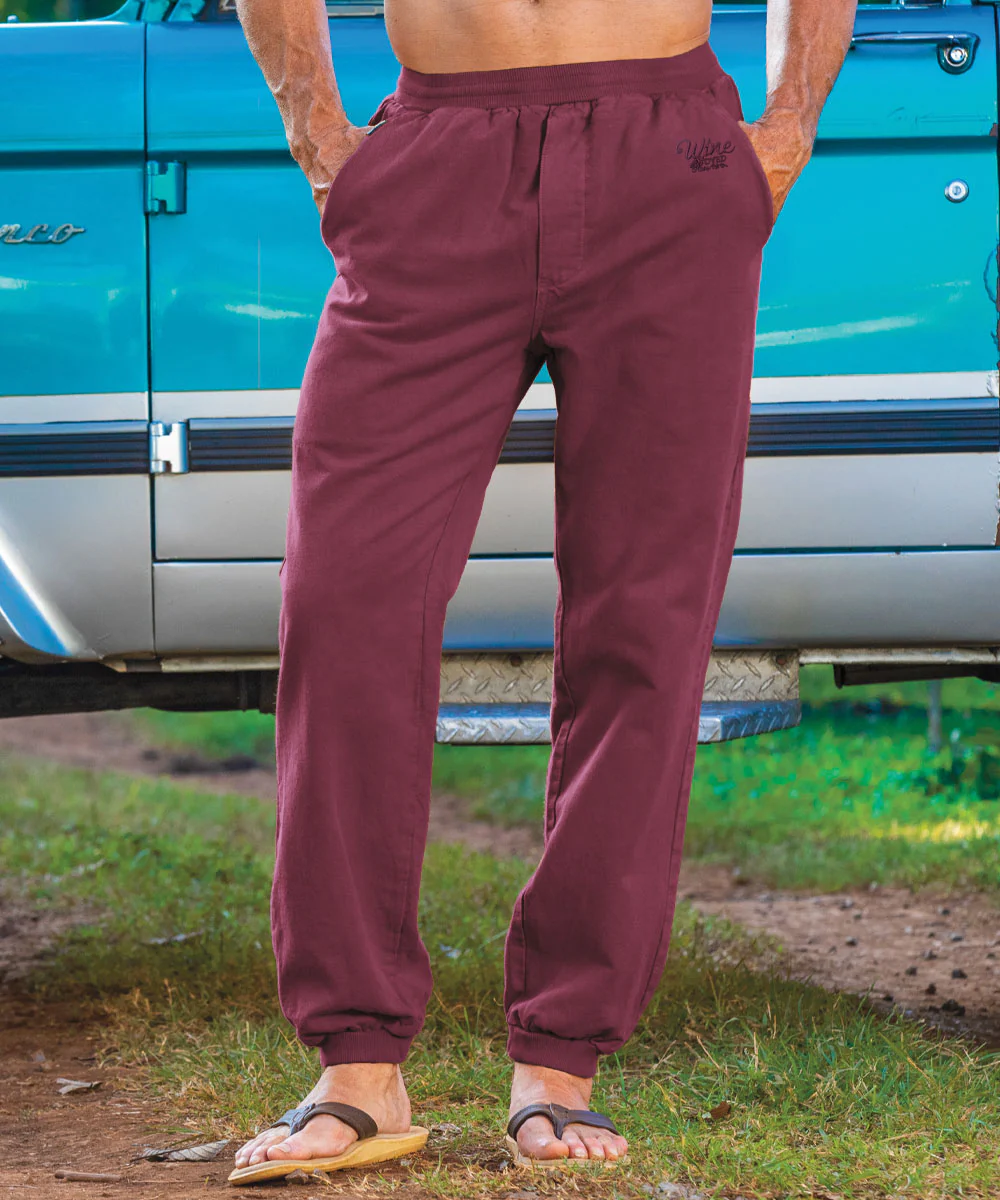 Wine Dyed Canton Pants - Image 2