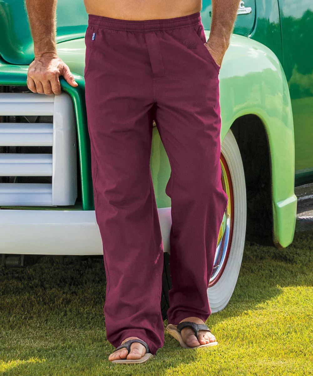 Wine Dyed Twill Pants - Image 2